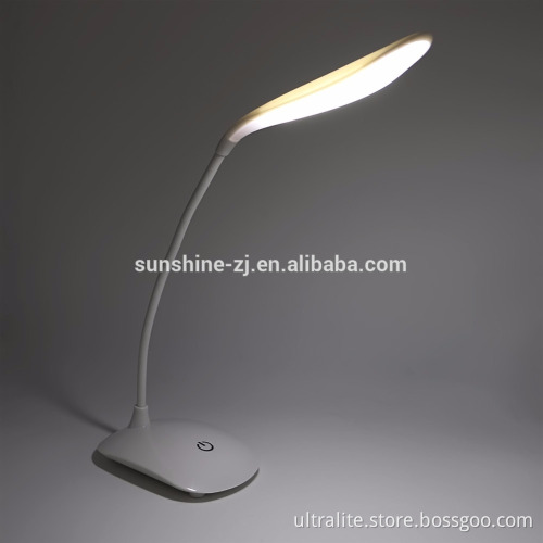 New Adjustable USB Rotation LED Reading Light Clamp Bed Table Desk Touch Lamp